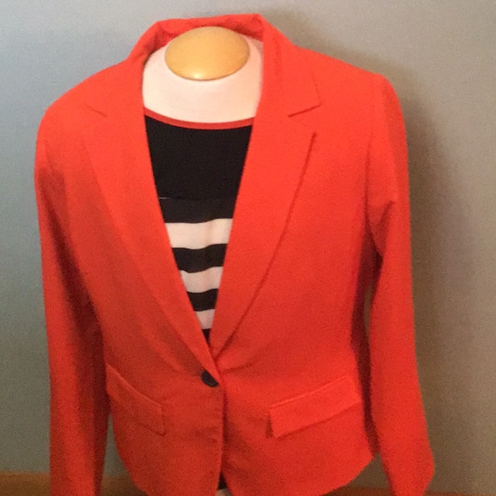 Beautiful orange blazer